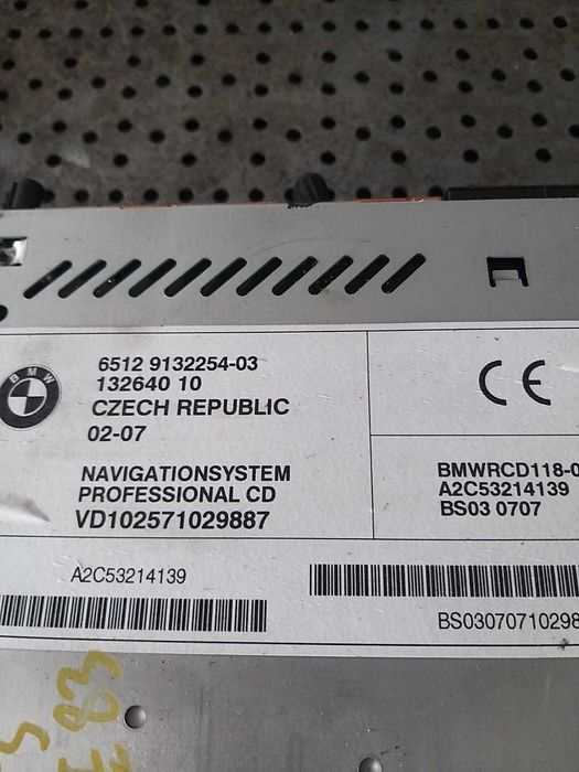 Radio cd player gps bmw x3 e83 6512913225403 13264010 a2c53214139