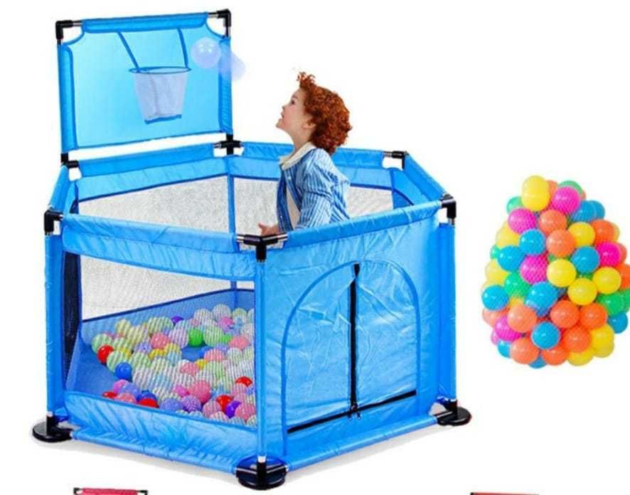 Tarc copii marca Toystory, 130 x 115 x 65 cm, albastru, impermeabil