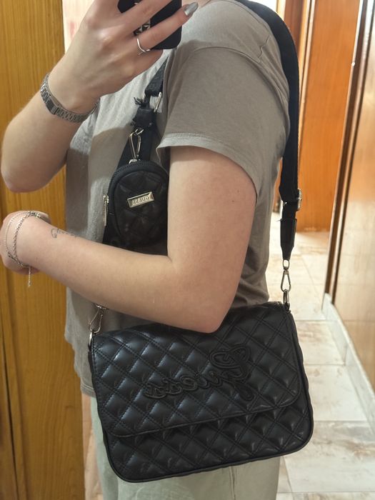 Дамски чанти бяла черна Guess Marc Jacobs Nine West