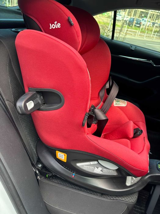 Scaun auto Joie i-Spin 360, testat ADAC, certificat R129, Isofix, Rosu