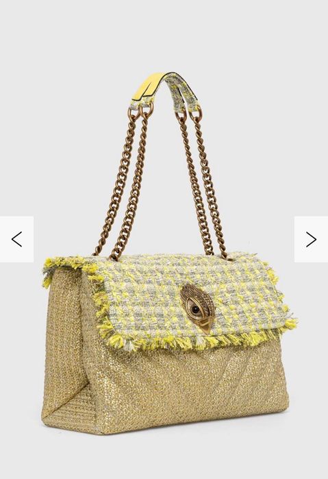 Kurt Geiger London Чанта Kurt Geiger London в жълто