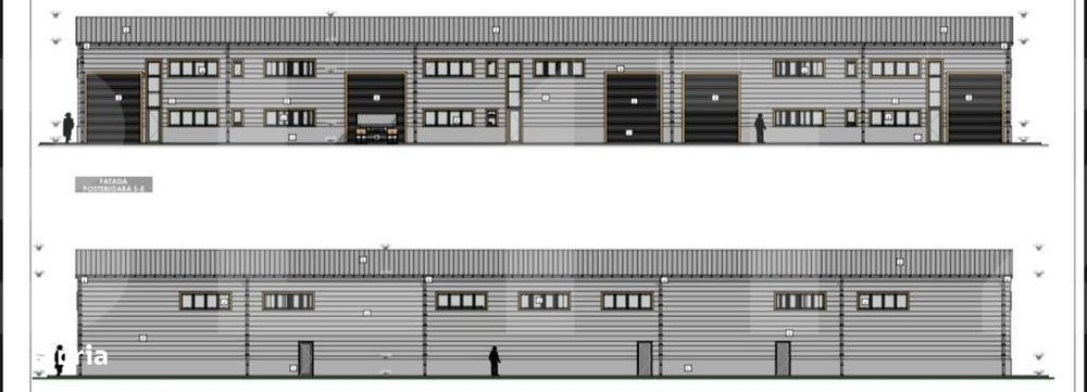 Spatiu industrial NOU, 370mp, birouri, acces TIR