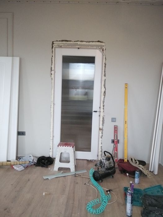 Установка дверей