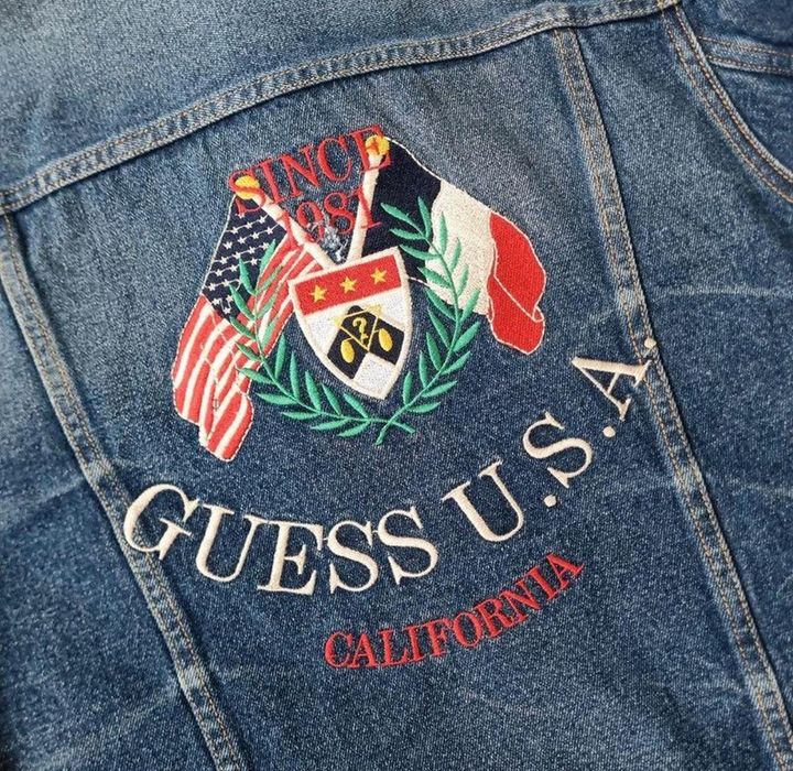 Geacă Jeans Guess Usa / autentică / retro