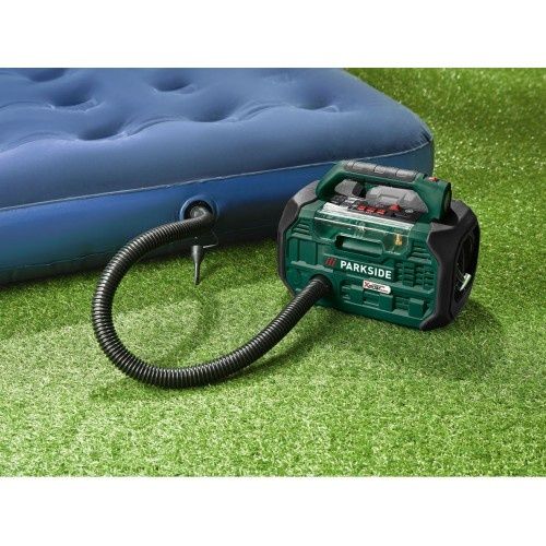 Парксайд  Нов  ,неразопакован, 10 bar акумулаторен комресор 2в1 Park