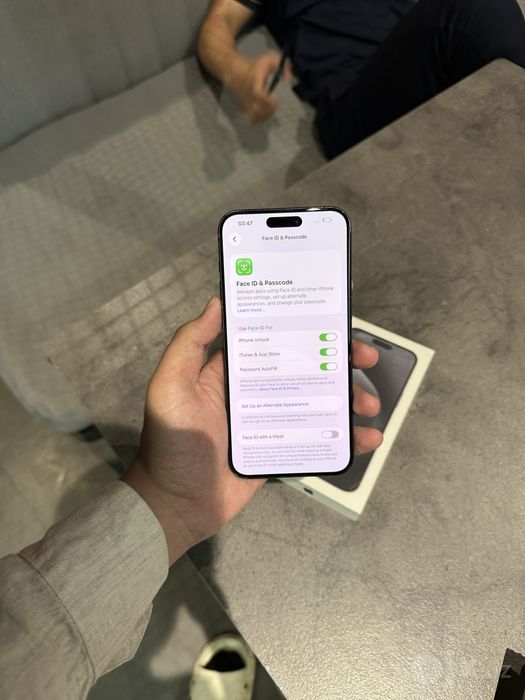 Iphone 15 pro max 87% 512tali