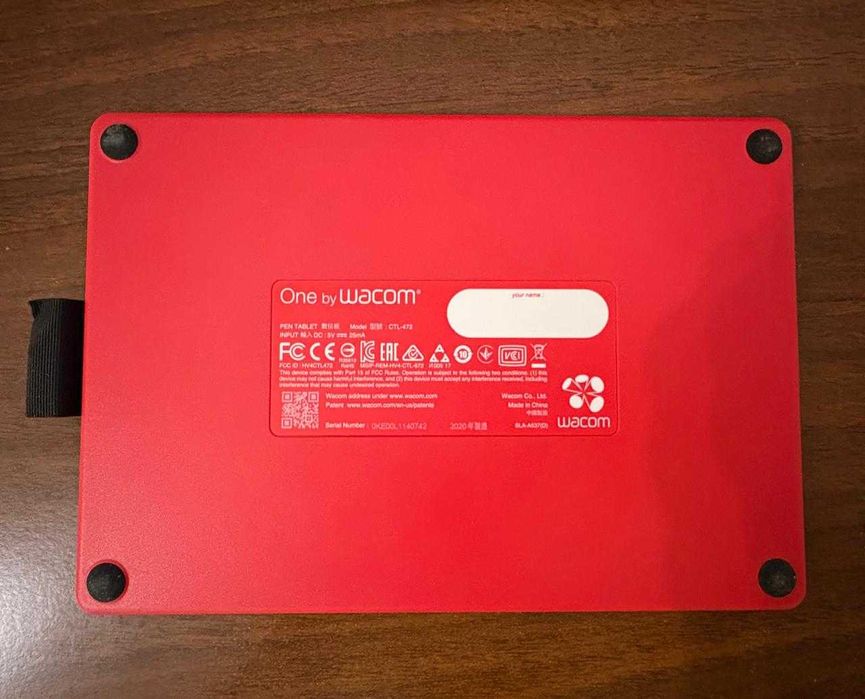 Графический планшет Wacom One CTL-472