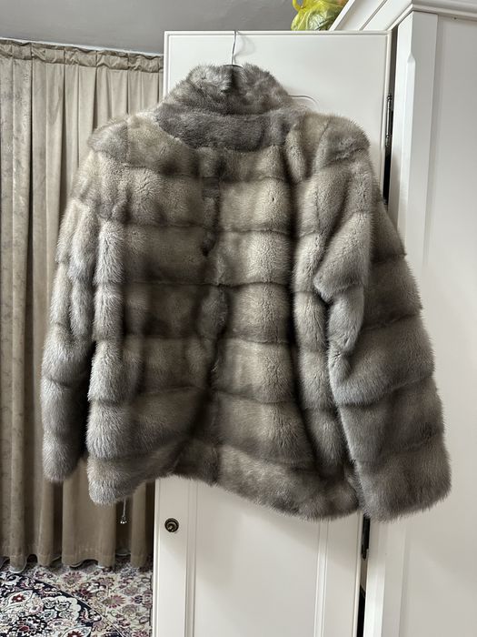 Норковая  шуба автоледи