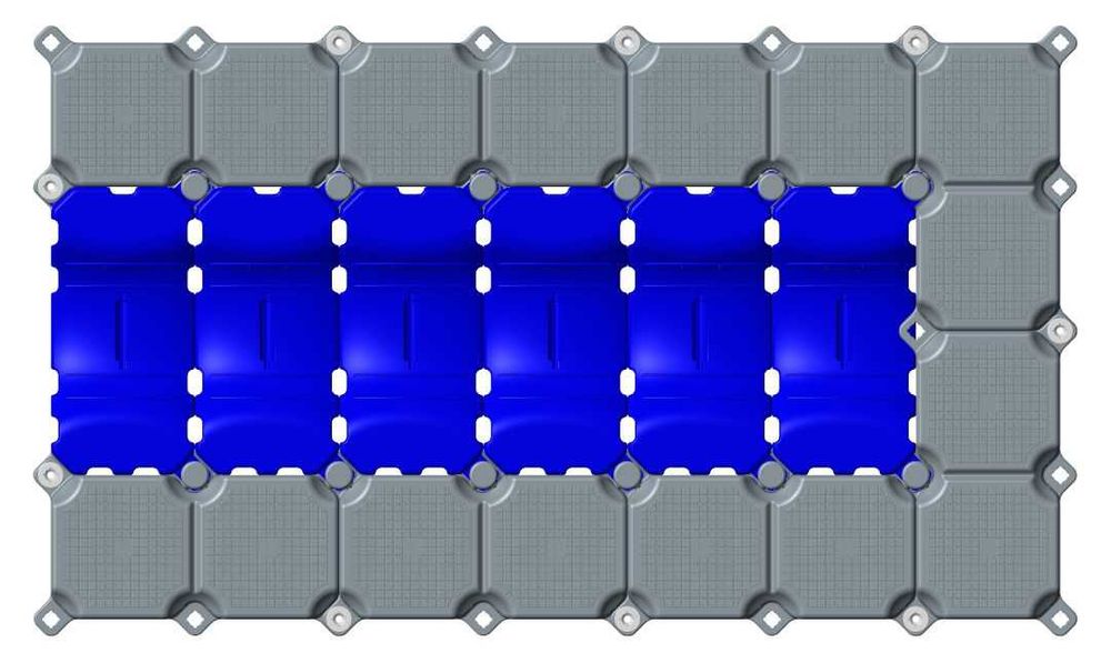 Ponton modular pentru jet ski sau ambarcatiuni