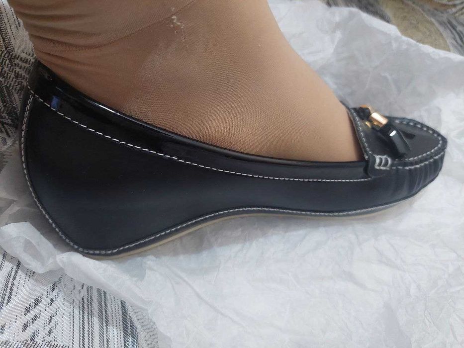 Туфли женские  кожаные