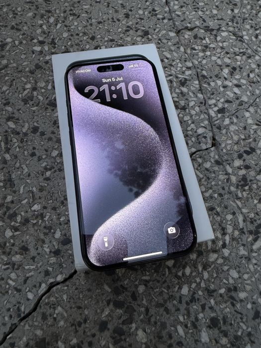 iPhone 15 Pro 128GB Blue Titanium