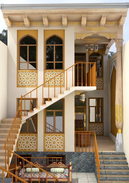 Архитектурный Дизайн в восточном стиле. Более 100 готовых проектов