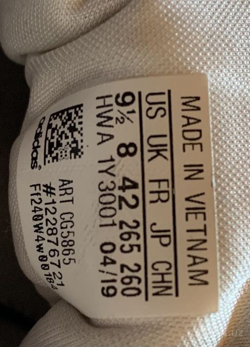 Спортивные лоферы «ADIDAS» 41,5-размера / ВЬЕТНАМ  / б/у, но в ОЧЕ