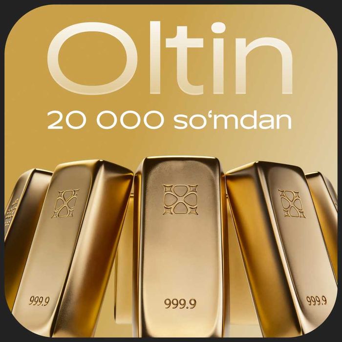Oltin, tilla 0,01 dan boshlab