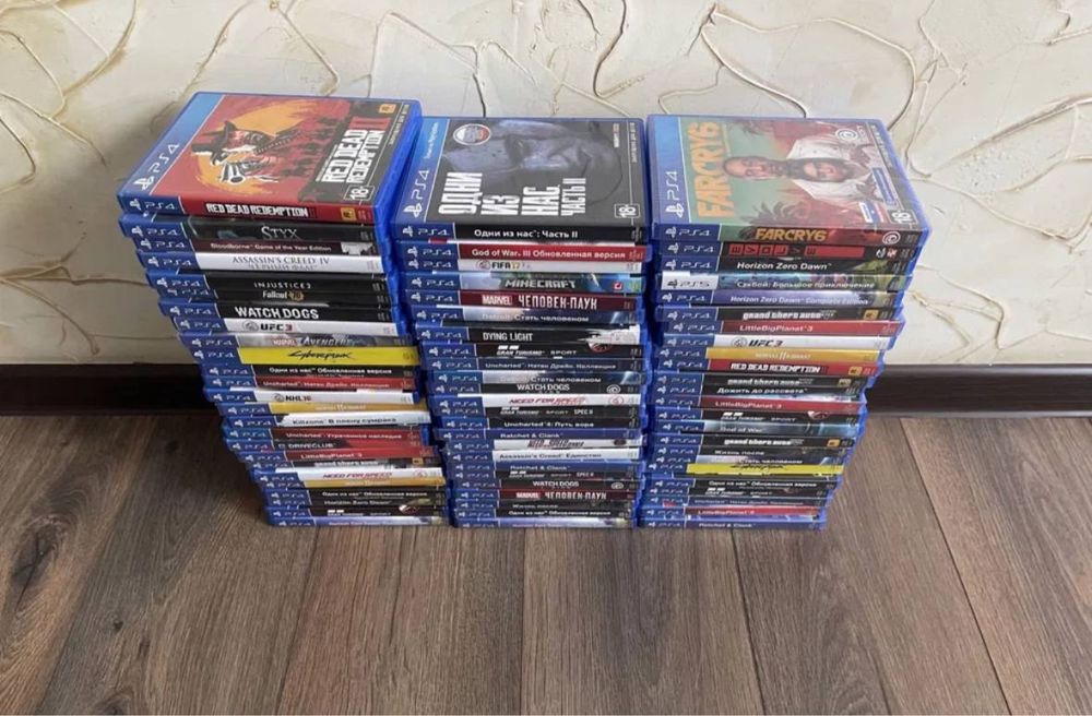 Диски Ps4 Ps5.