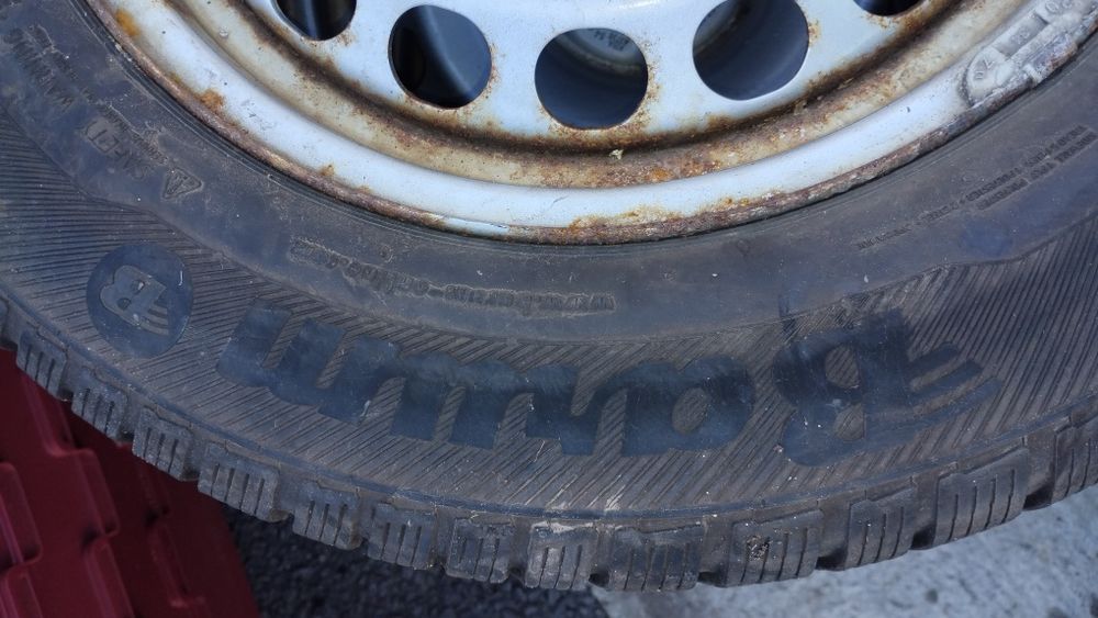 Vând jante tabla cu cauciucuri de iarna originale pentru Audi, Vw.