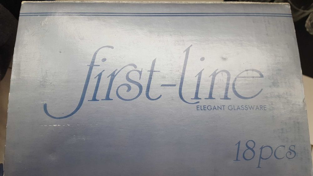 18 pahare set NOU în cutie originală