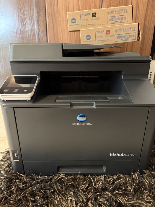 Imprimanta Konica Minolta bizhub C3120i + 2 tonere originale