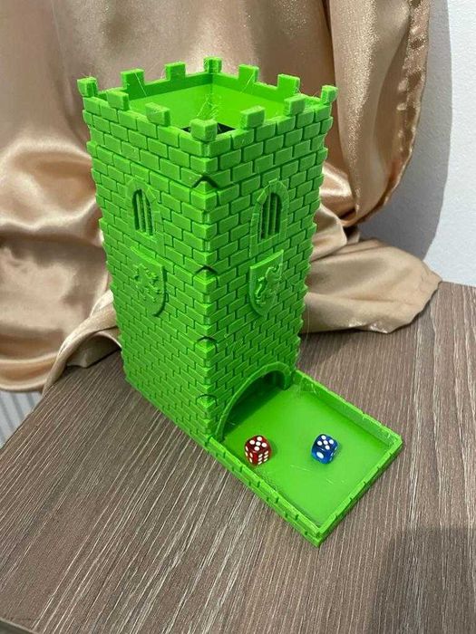 Vand tobogan modular zaruri table sau backgammon printat 3D