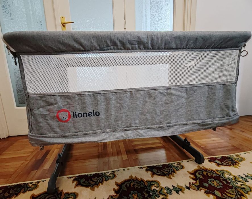 Lionelo - Patut 3 in 1 Co-Sleeper Toon Grey