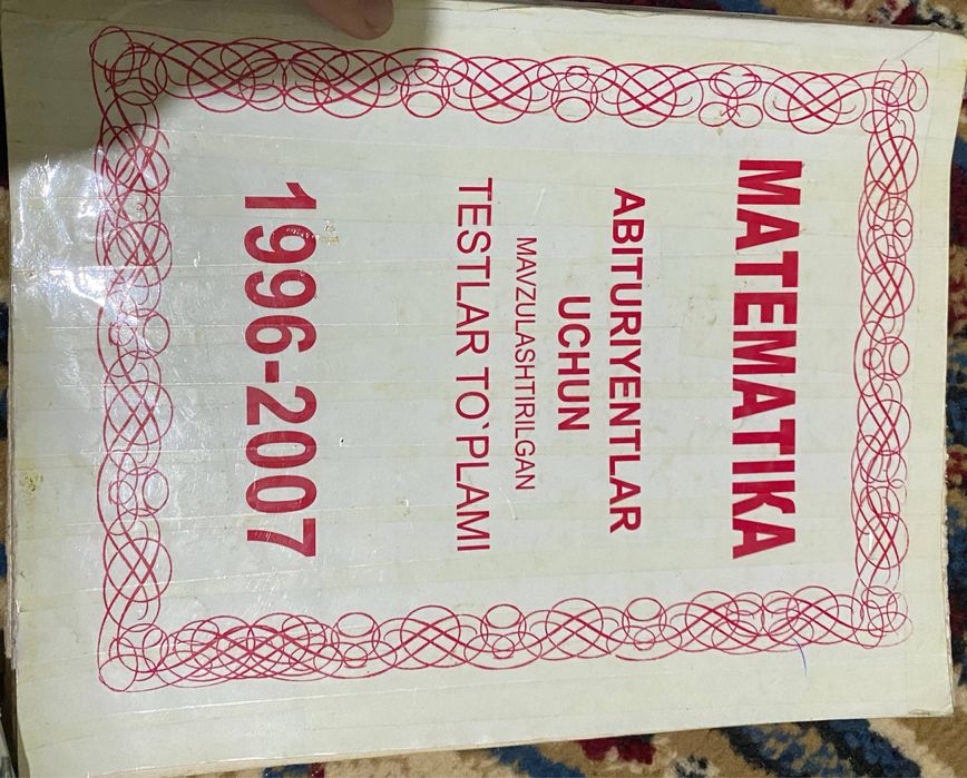 Abiturientlar uchun Matematika to’plamlari