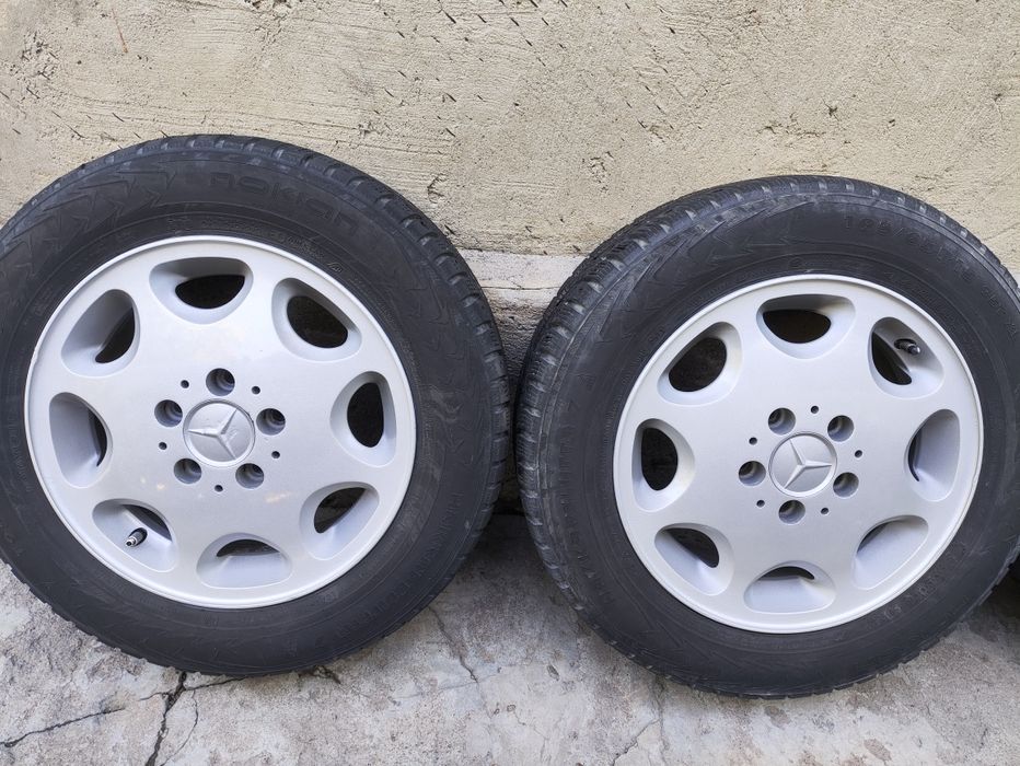 Диски с резиной Мерседес r15