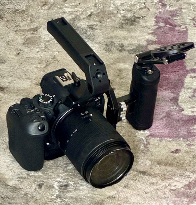 SmallRig Half Cage Canon R5 Mark II/R6 Mark II/ Mark III + Side Handle + Top Handle + Suport telefon