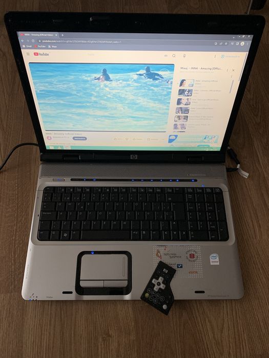 Laptop Hp display mare 17,3 inch,Windows ok,320gb m,cu incarcator.