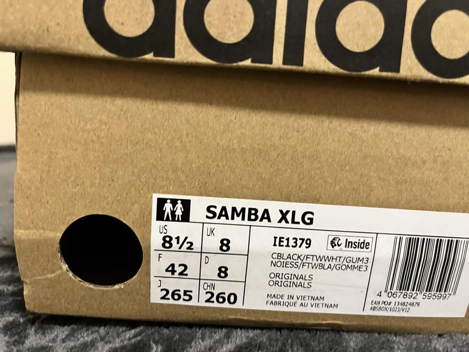Оригинални маратонки Adidas Original Samba XLG - чисто нови, номер 42