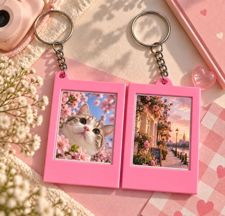 Брелок ФОТО рамка Instax