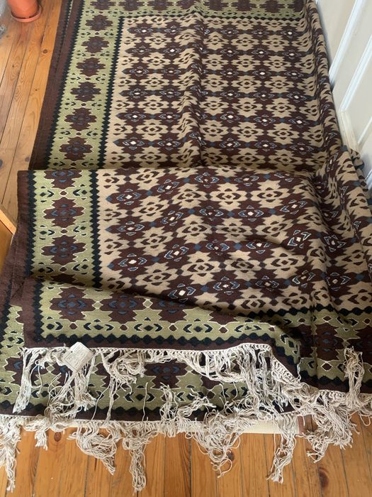 НОВ уникален чипровски килим  "ЦИГАНКИ",закупен през 1949 год.с етикет