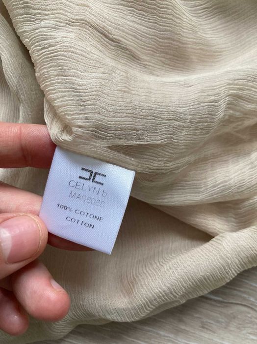 Elisabetta Franchi Per Celyna женска тънка блуза размер IT44 / S