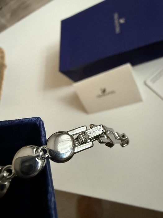 Bratara Swarovski Una Angelic Silver