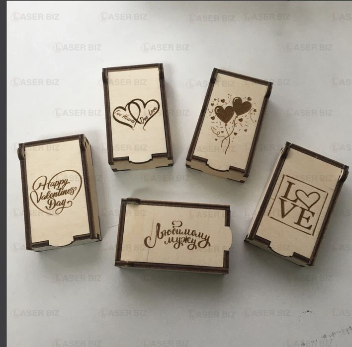 Подарочные боксы из фанеры