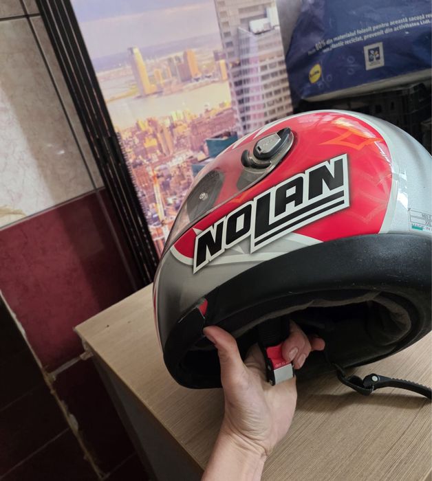 Casca moto aproape noua