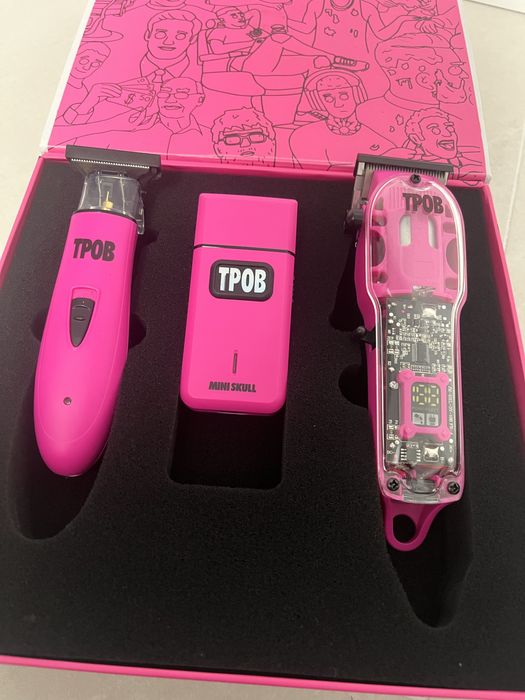 Set  TPOB  masina de tuns+trimmer+ minishaver