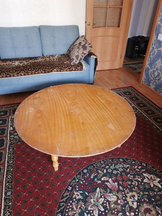Казакша стол, стол круглый