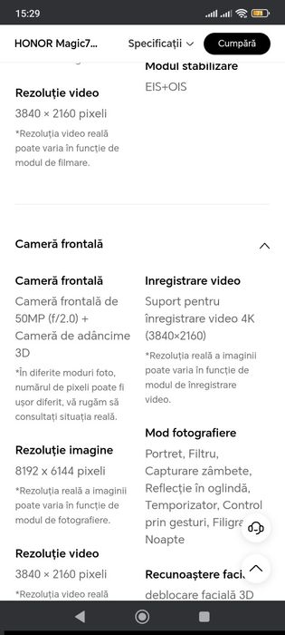 Honor magic 7 pro ca Nou