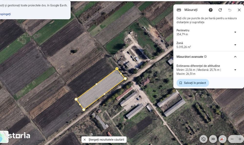 Teren de vanzare – 5.000 mp in comuna Slobozia, judetul Giurgiu