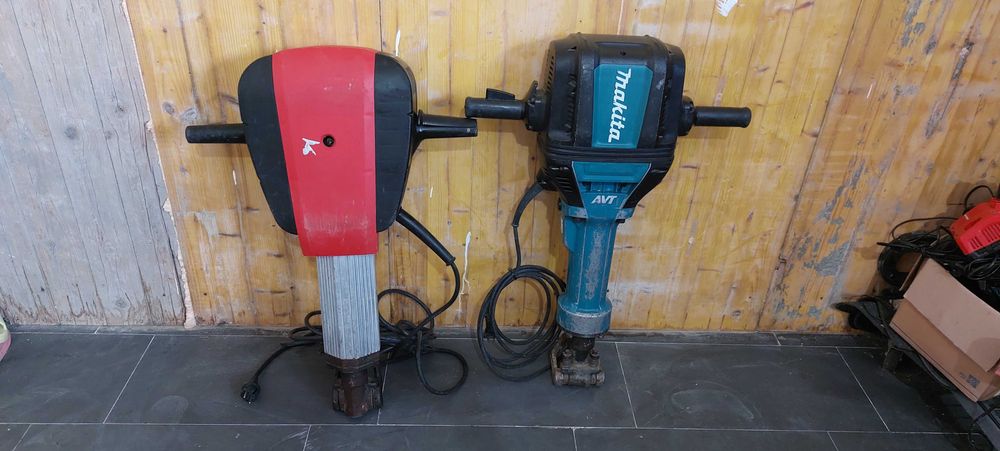 Ciocan demolator Makita si Milwaukee