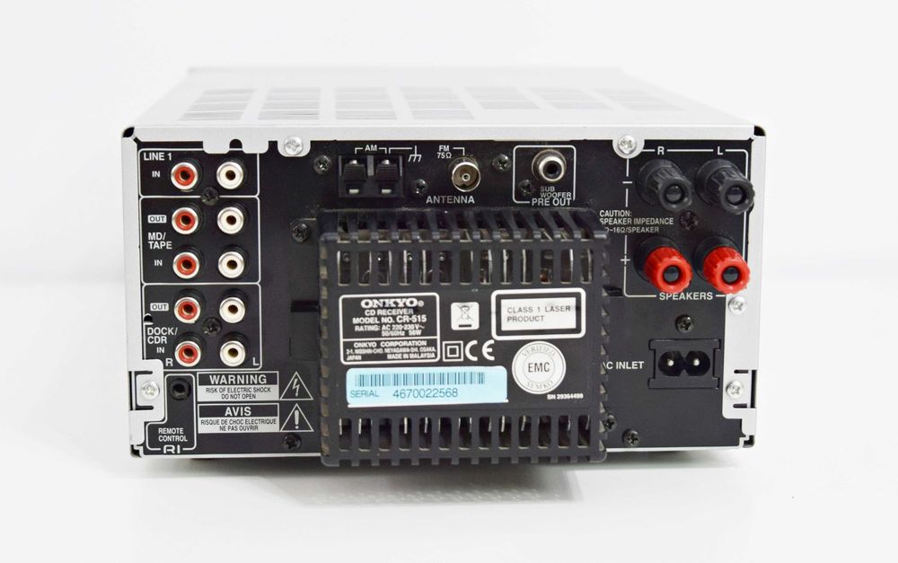 Amplificator Onkyo CR-515, Receiver, Cd player