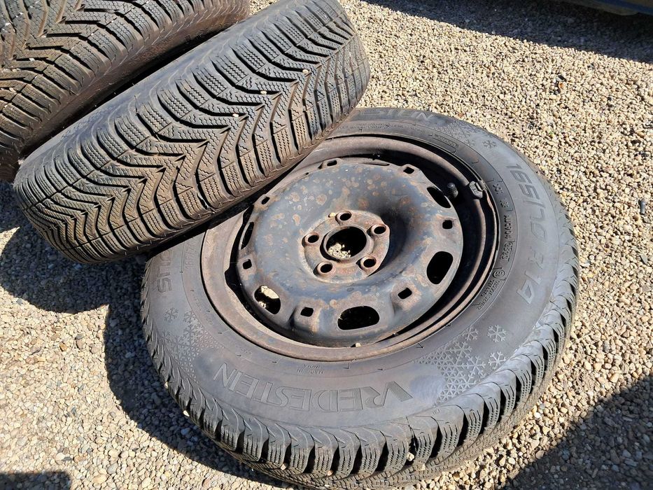 Vw Polo Skoda Fabia Seat Ibiza, set roti de iarna pe 14 dot 2023