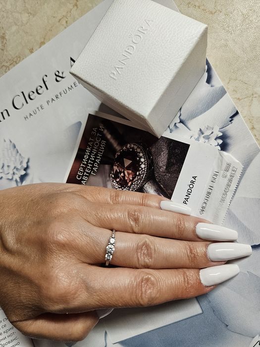 Пръстен Pandora, 50, блясък на принцеса