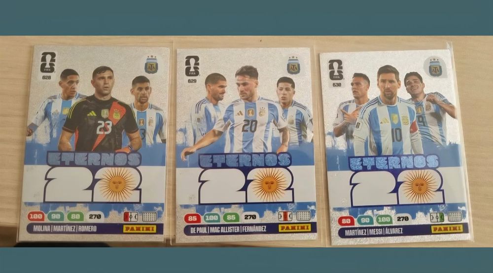 Paninin Adrenalуne Xl World Cup карти - 628,629,630
