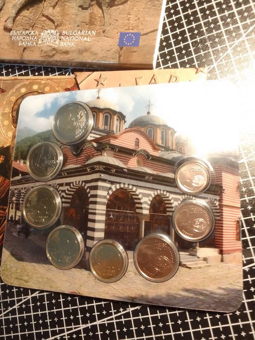 Комплект български евромонети 2026 - UNC
