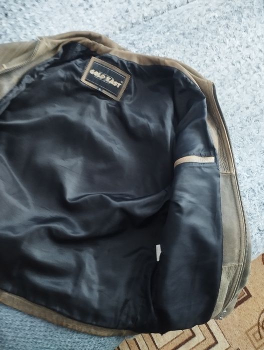 Кожаная куртка мужская