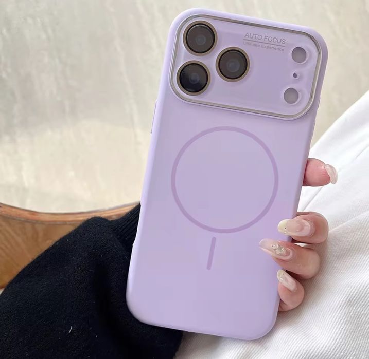 Husa Magnetica Silicon Interior Frendly Case - Iphone 17 PRO 17 PRO MAX 17