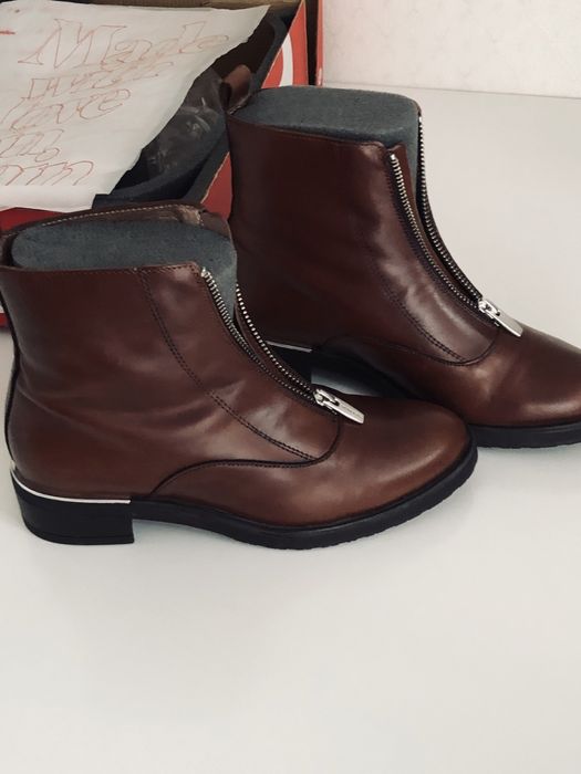 Ботинки кожанные женские (Испания)