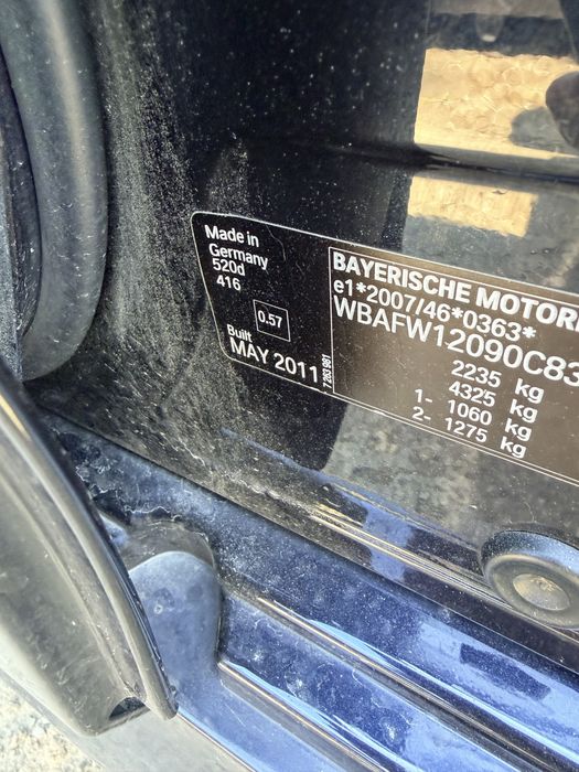Haion bmw f10 stop stopuri bmw f10 nfl