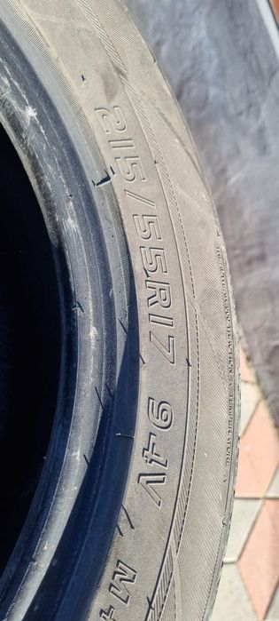 Шины 215/55/17 б/у